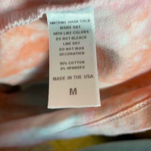 X When We All Vote Sorbet Tie Dye Tank 
DANZY - Picture 7 of 7